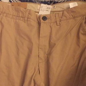 H&M Slim Fit khaki Pants